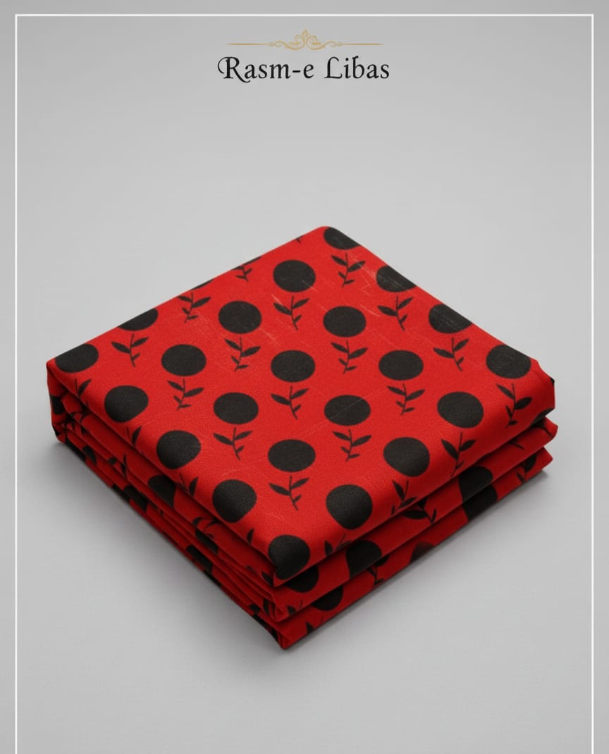 Premium Allover Khaddar 2-Piece Unstitched Suit