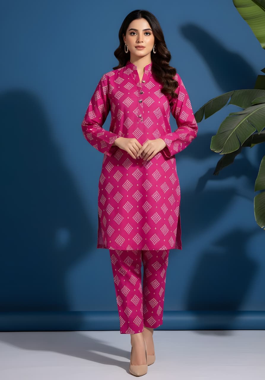 Premium Allover Khaddar 2-Piece Unstitched Suit
