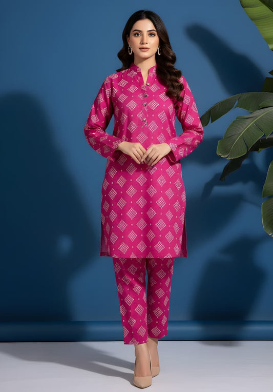 Premium Allover Khaddar 2-Piece Unstitched Suit