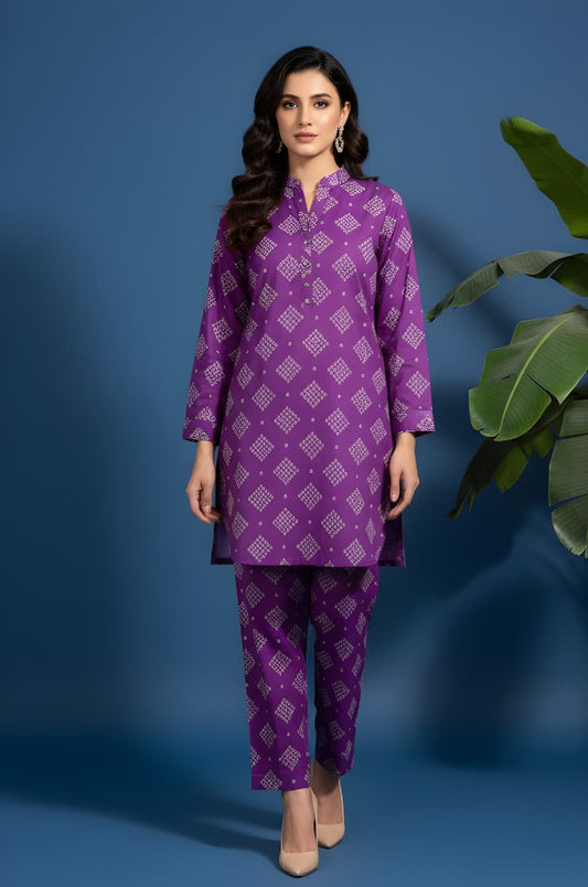 Premium Allover Khaddar 2-Piece Unstitched Suit